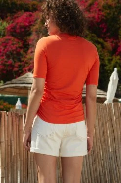 Velvet By Graham & Spencer RACHAEL CREW NECK TEE