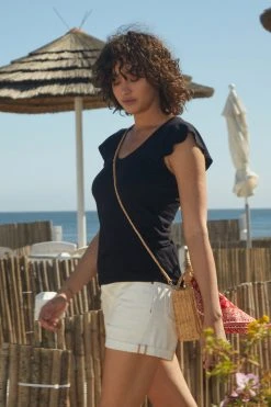 Velvet By Graham & Spencer NATALIE ROLLED HEM SHORT