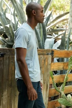 Velvet By Graham & Spencer SAMSEN WHISPER CLASSIC V-NECK TEE