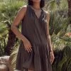 Velvet By Graham & Spencer DIEM TIERED TANK DRESS