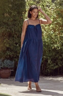 Velvet By Graham & Spencer Womens FARRAH RUFFLE CAMI DRESS