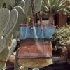 LARGE STRIPED MESH TOTE BY EPICE Womens