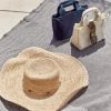 Velvet By Graham & Spencer XL CROCHET SUN HAT Womens