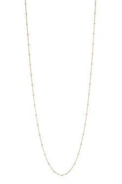 Velvet By Graham & Spencer Jewelry DOT CHAIN LONG NECKLACE By MARA CARRIZO SCALISE