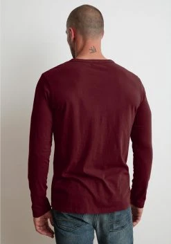 Velvet By Graham & Spencer ALVARO COTTON JERSEY HENLEY