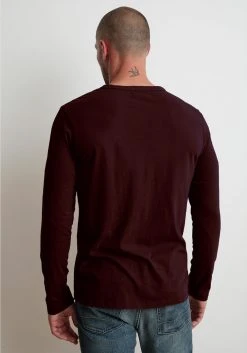 Velvet By Graham & Spencer Mens ALVARO COTTON JERSEY HENLEY