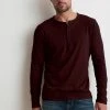 Velvet By Graham & Spencer Mens ALVARO COTTON JERSEY HENLEY