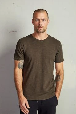 Velvet By Graham & Spencer Mens ANTON CREW NECK TEE 16 Velvet By Graham & Spencer Mens ANTON CREW NECK TEE