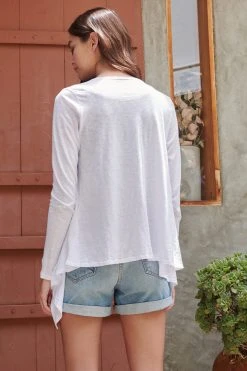 Velvet By Graham & Spencer CHAMPAGNE OPEN CARDIGAN