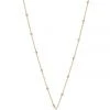 Phyllis+Rosie Womens DOUBLE FACE HEART NECKLACE BY PHYLLIS AND ROSIE