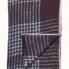 Womens TWEED CHECK WOOL SCARF BY EPICE