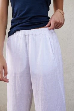 Velvet By Graham & Spencer Womens LOLA LINEN PANT