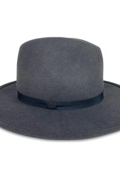 Velvet By Graham & Spencer CHELSEA RIBBON TRIM FEDORA Womens