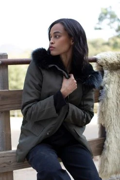 Velvet By Graham & Spencer TIFFANY LUX FUR LINED PARKA