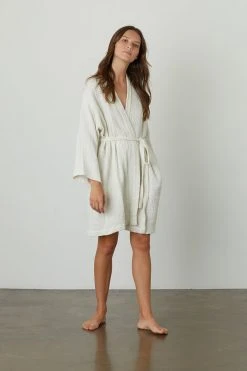 Jenny Graham Home MINI COTTON GAUZE ROBE