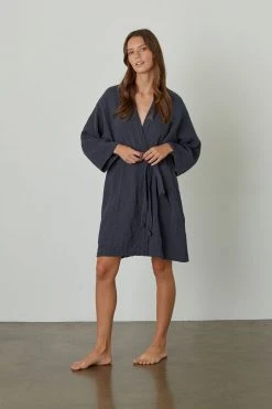 Jenny Graham Home MINI COTTON GAUZE ROBE