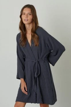 Jenny Graham Home MINI COTTON GAUZE ROBE
