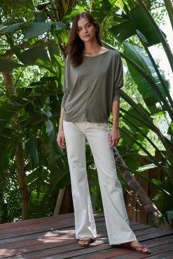 Velvet By Graham & Spencer JOSS DOLMAN SLEEVE TEE Womens