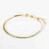 Womens MINI DANI HERRINGBONE BRACELET BY THATCH