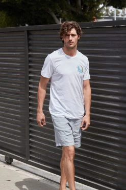 Velvet By Graham & Spencer PARK CREW NECK GRAPHIC TEE Mens