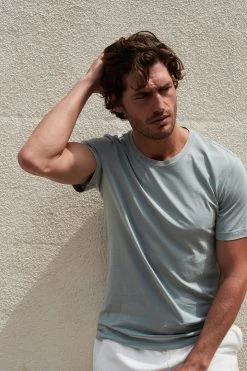 Velvet By Graham & Spencer HOWARD WHISPER CLASSIC CREW NECK TEE