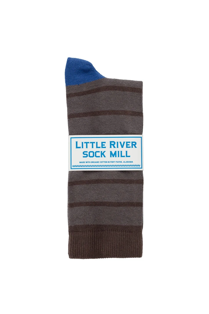 CLUB STRIPE CREW SOCK BY LITTLE RIVER SOCK MILL 4 CLUB STRIPE CREW SOCK BY LITTLE RIVER SOCK MILL
