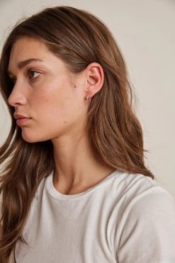 Phyllis+Rosie MINI MOON HOOPS BY PHYLLIS AND ROSIE