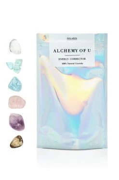Velvet By Graham & Spencer Womens ALCHEMY OF U CRYSTAL FACIAL CHAKRA GRID BY SOLARIS