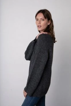 Velvet By Graham & Spencer Womens KIM BUTTON FRONT CARDIGAN