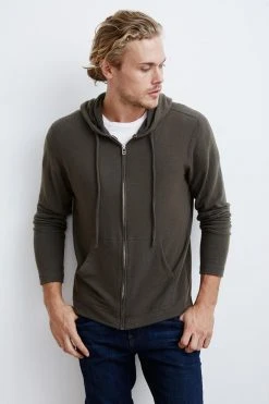 Velvet By Graham & Spencer LOUDON ZIP HOODIE