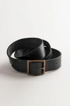 Velvet By Graham & Spencer SIMPLE VINTAGE LEATHER BELT