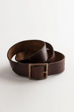 Velvet By Graham & Spencer SIMPLE VINTAGE LEATHER BELT