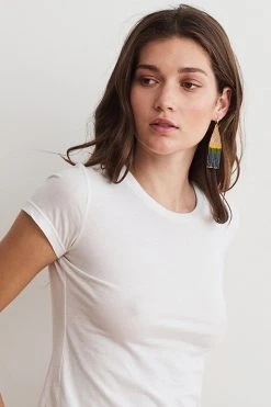 FRANJA BEADED FRINGE EARRINGS BY BLUMA PROJECT Womens