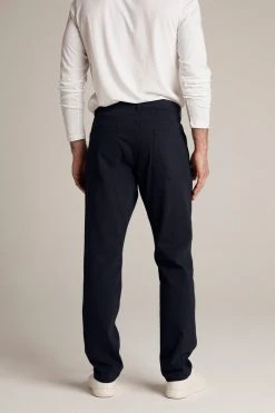 Velvet By Graham & Spencer STEWART SUEDED COTTON PANT