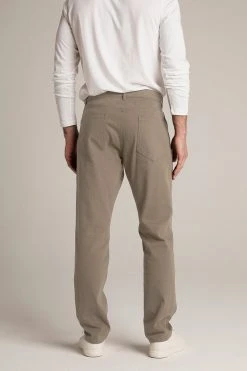 Velvet By Graham & Spencer STEWART SUEDED COTTON PANT