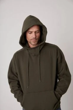 Velvet By Graham & Spencer MAXIM PULLOVER HOODIE Mens