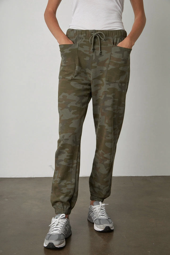 Velvet By Graham & Spencer SKYE CAMO SWEATPANT 2 Velvet By Graham & Spencer SKYE CAMO SWEATPANT