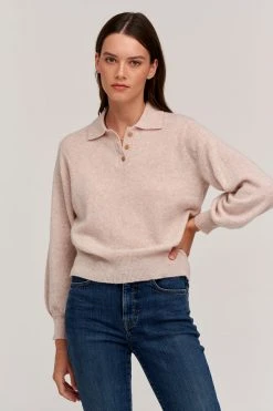 Velvet By Graham & Spencer Womens ASHLEY CASHMERE SWEATER