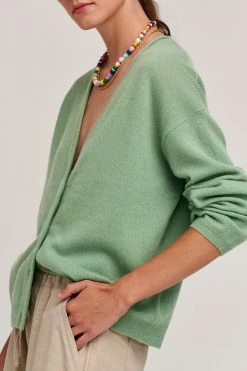 Velvet By Graham & Spencer ERIKA CASHMERE CARDIGAN Womens