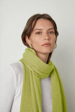 Velvet By Graham & Spencer Womens MEL CASHMERE SCARF 32 Velvet By Graham & Spencer Womens MEL CASHMERE SCARF