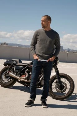 Velvet By Graham & Spencer BIRCH CASHMERE SWEATER Mens