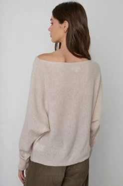 Velvet By Graham & Spencer Womens JULIET CASHMERE SWEATER
