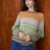 Velvet By Graham & Spencer CASSIDY STRIPED SWEATER