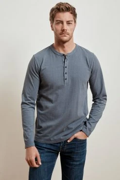 Velvet By Graham & Spencer BRIAN HEAVY JERSEY HENLEY