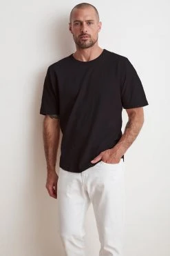 Velvet By Graham & Spencer Mens RICK DROP SHOULDER CREW TEE