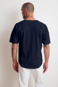 Velvet By Graham & Spencer RICK DROP SHOULDER CREW TEE Mens