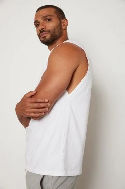 Velvet By Graham & Spencer BODHI CREW NECK MUSCLE TEE Mens