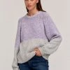 Velvet By Graham & Spencer SKYLAR COLORBLOCK SWEATER