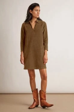 Velvet By Graham & Spencer LANA CORDUROY SHIRT DRESS 20 Velvet By Graham & Spencer LANA CORDUROY SHIRT DRESS