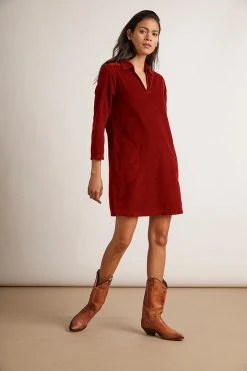 Velvet By Graham & Spencer LANA CORDUROY SHIRT DRESS 23 Velvet By Graham & Spencer LANA CORDUROY SHIRT DRESS